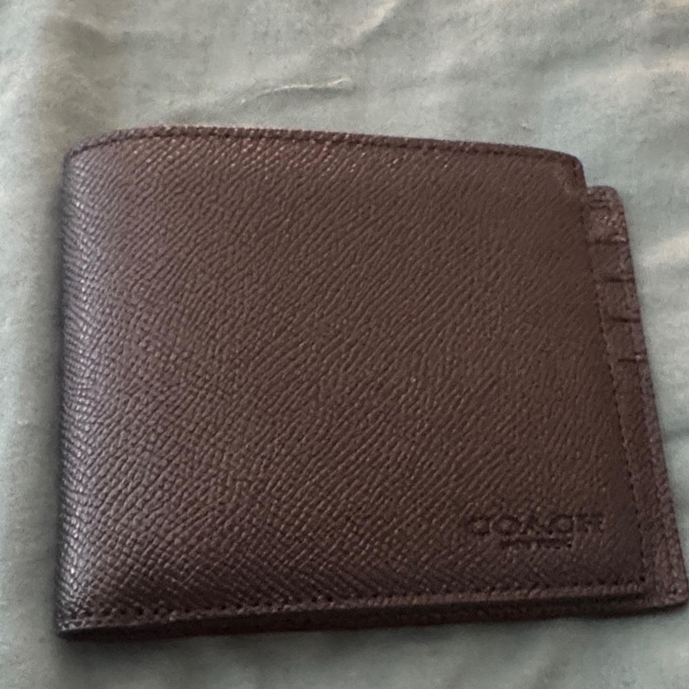 Coach black Leather wallet and card Holder - Picture 5 of 13